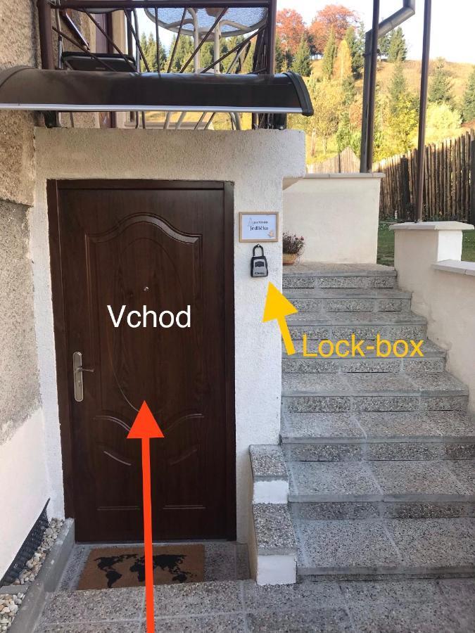 Apartman Jedlicka Telgárt Екстериор снимка